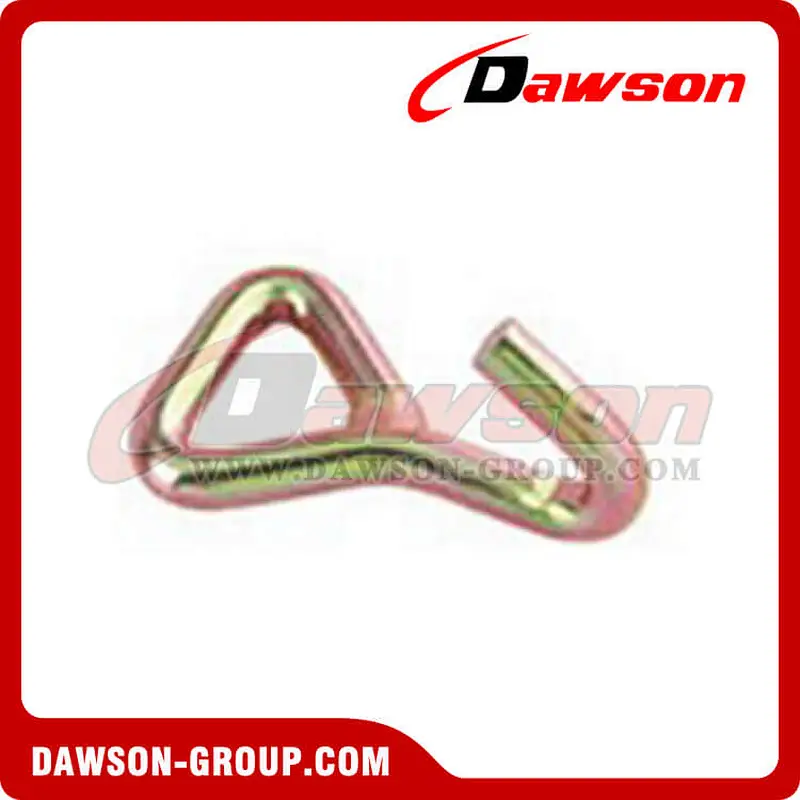 WH3801-1 1.5 inch BS 3000KG6600LBS Single J Hook