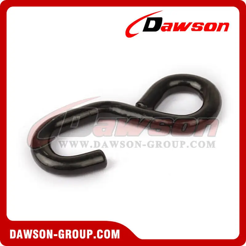 DSSH25083B B/S 800KG/1760LBS Black Coated S Hook