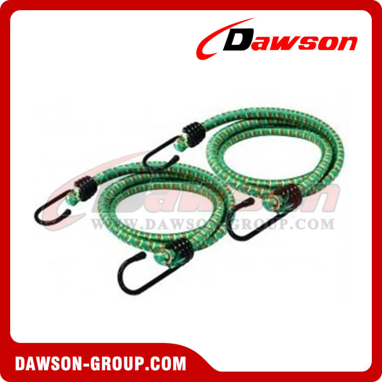 Elastic straps, Elastic cords With 4 Double Iron Hooks ES-0200