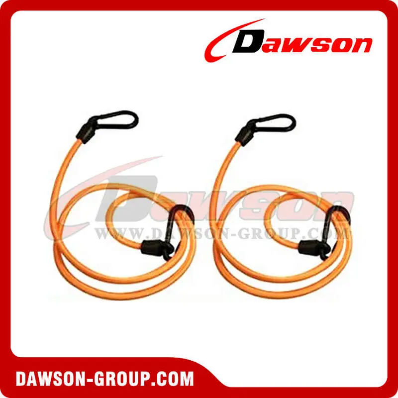 Elastic Straps, Bungee Cord With Plastic Hooks