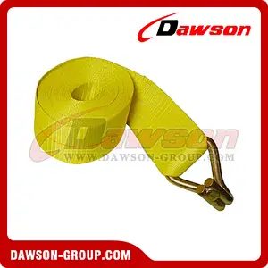 4 inch Winch Strap with Wire Hook