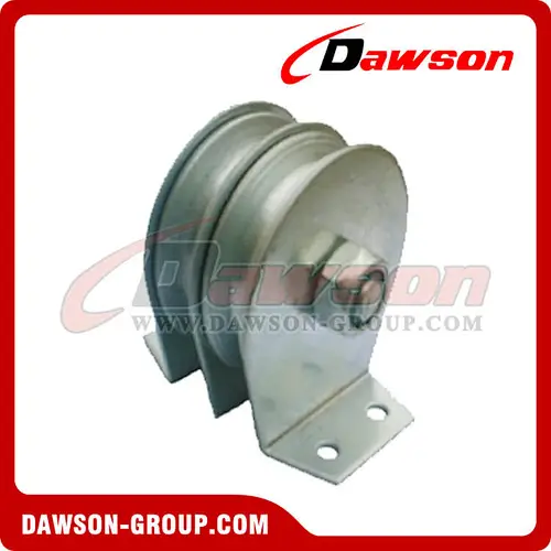 DS-B189 Flat Mount Block Double Sheave