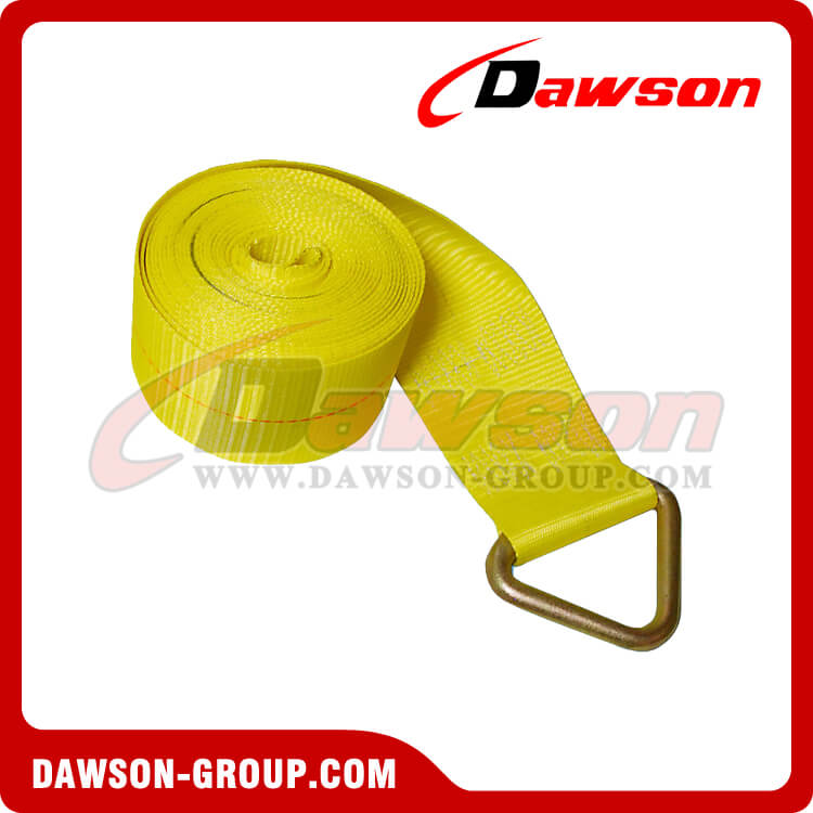 4 x 30' Winch Strap with Delta Ring - Dawson Group - china manufacturer supplier