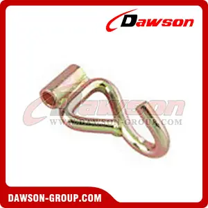 WHT5001 BS 5000KG11000LBS 2 inch J Hook with Weld Tubes