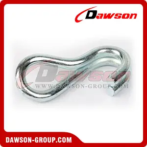 DSSH25251 BS 2500KG5500LBS Zinc Plated Double S Hook