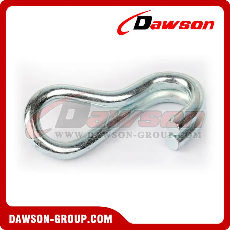 DSSH25251 BS 2500KG5500LBS Zinc Plated Double S Hook