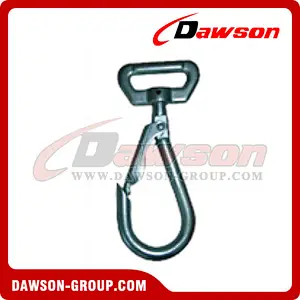 XJ-1.5 BS 1000kgs/2200lbs 1.5 inch Forged Swivel Snap Hook