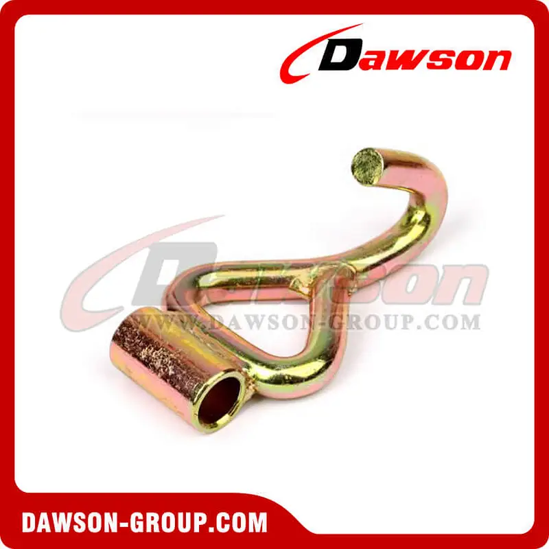 DSJHT50501 B/S 5000KG/11000LBS 50mm Single J Hook with Tube