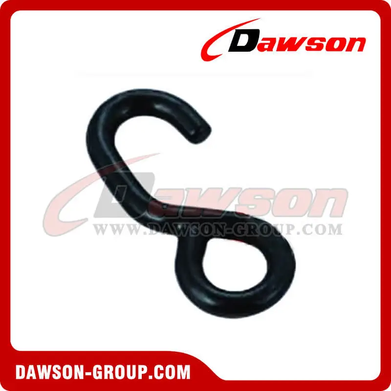 DSWHS014 BS 750KG  1650LBS S Hook With Plastic Coating
