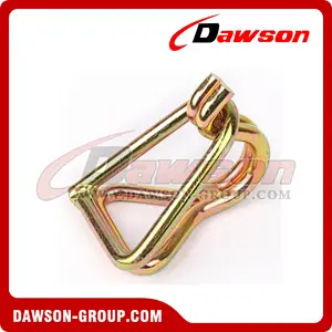 DSHK75101 BS 10000KG22000LBS 75mm Zinc Plated Heavy Duty Swan Hook
