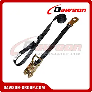 1 inch Heavy Duty Ratchet Strap with Snap Hook And S-Hook And Loop