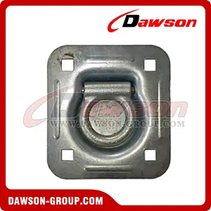 Pan Fittings With Rings - Flatbed Truck Tie Down Accessories, Anchoring Fitting
