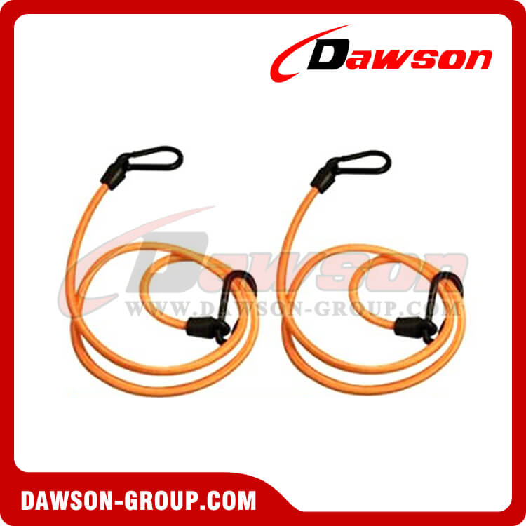 Elastic Cord With Plastic Safety J Hooks ES-0110