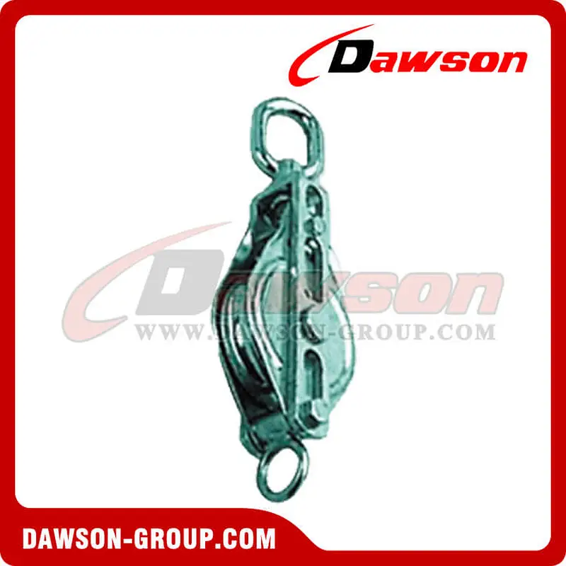 DS-B148 Stainless Steel Close Type Block With Single Wheel