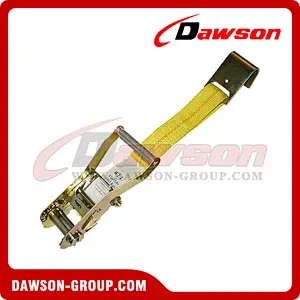 2 inch Ratchet Strap Short End with Flat Hook