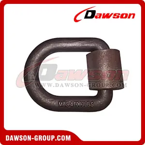 Forged D-Ring With U Bracket - Flatbed Truck Tie Down Accessories