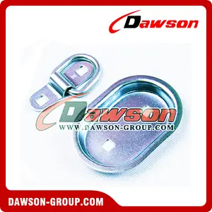 High Quality Steel Zinc Plated Surface Deck Ring Tie Down Lashing Anchor Point, Surface Mounting D Ring