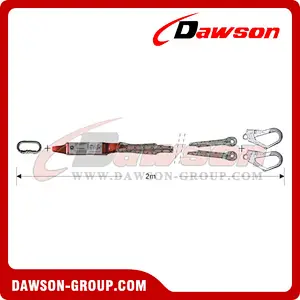 DS6114 Energy Absorbers Lanyards​ Safety Lanyards EN355 EN354