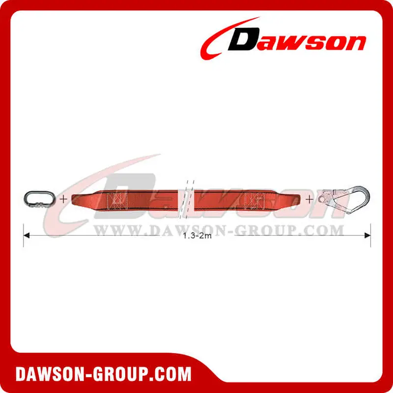 DS6108A Positioning Webbing Lanyards EN354