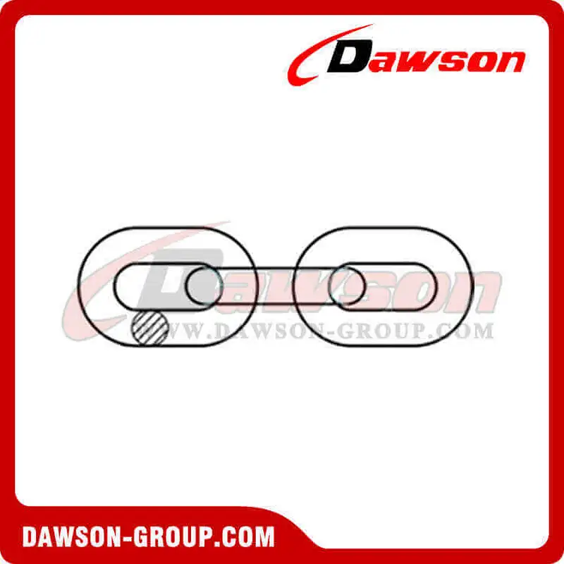 G100 / Grade 100 EN818-8 High Level Strength Alloy Lifting Chain for Hoist