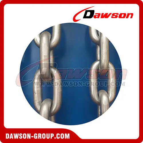 Grade 100 Grade 80 Grade 63 High Strength Mining Round Link Chain / Grade D Grade C Grade B High Strength Mining Round Link Chain