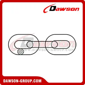 Grade 100 High Level Strength Lifting Round Alloy Load Chain for Hoist