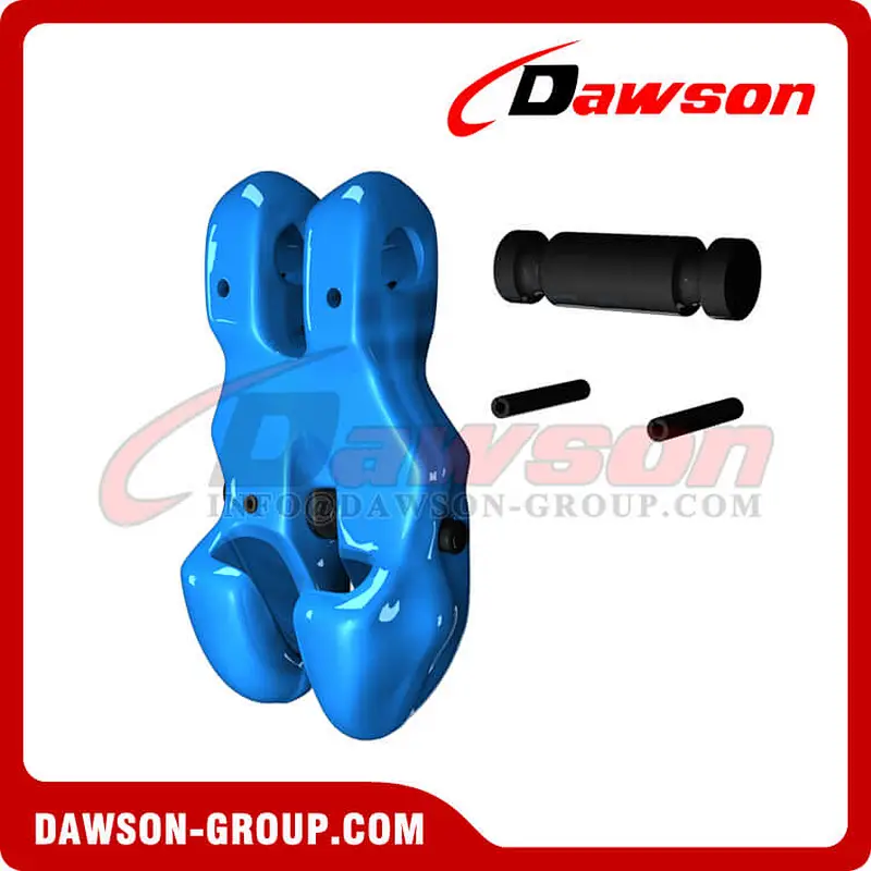 DS1057 G100 Forged Alloy Steel Clevis Chain Clutch with Safety Pin
