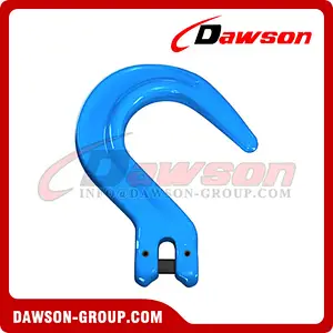 DS1082 G100 Forged Alloy Steel Clevis Foundry Hook, Large Opening Hook