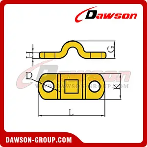 DS722 G80 Forged Lifting Pad
