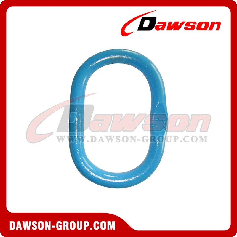 DS1013 G100 Forged Master Link with Flat for Crane Lifting Chain Slings
