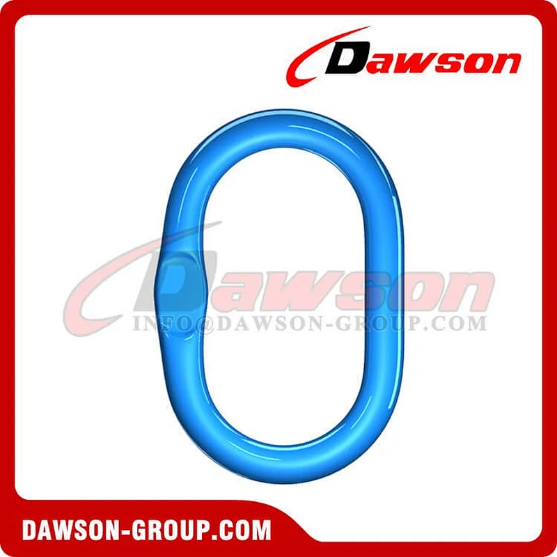 DS1013 G100 Forged Master Link with Flat for Crane Lifting Chain Slings