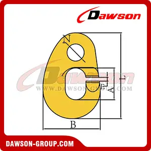 DS216 G80 Alloy Forged G Hook for Fishing and Overseas Rigging