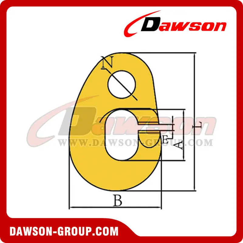 DS216 G80 Alloy Forged G Hook for Fishing and Overseas Rigging
