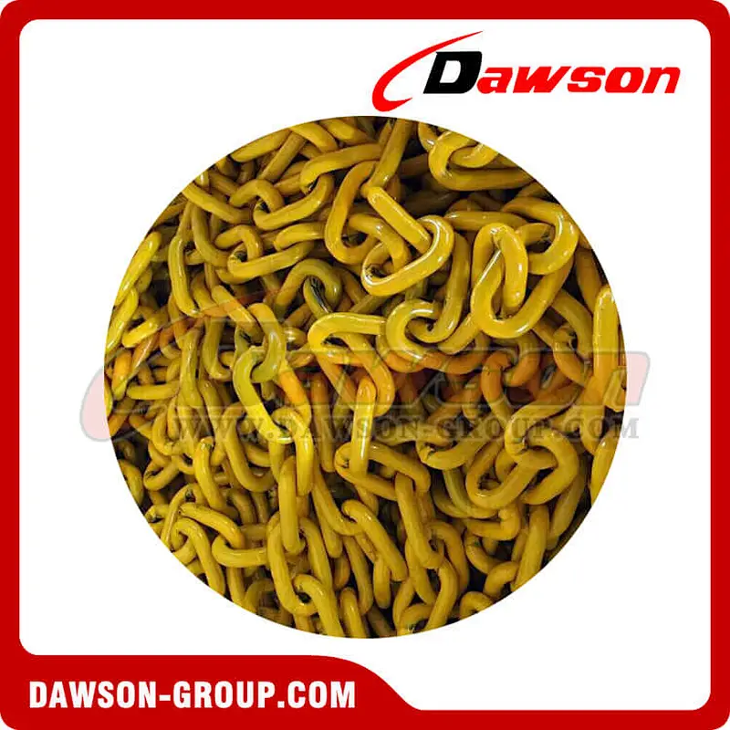 Welded G80 Alloy Fishing Medium Link Chain / Grade 80 Hot Dipped Galvanized Fishing Chain