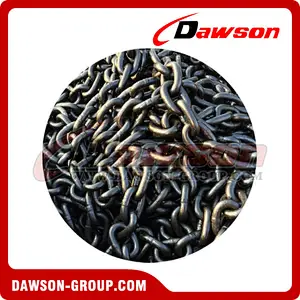 Alloy Steel Black Painted Grade 80 Short Fishing Link Chain / G80 Fishing Chain