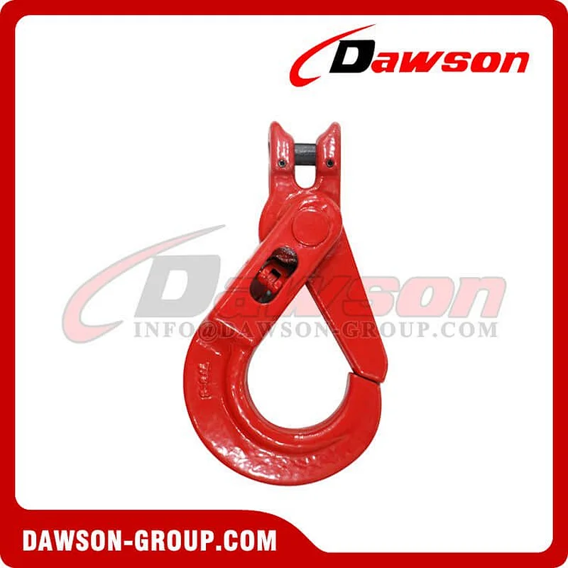 DS663 G80 Clevis Selflock Hook with Side Trigger for Chain Slings