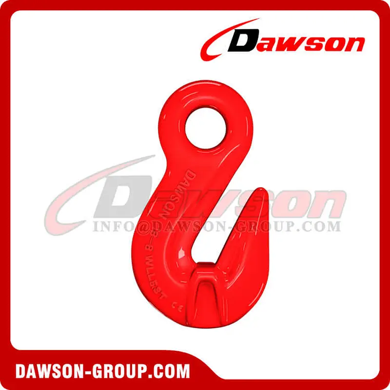 DS085 G80 Eye Shortening Cradle Grab Hook with Wings for Adjust Lifting Chain Length