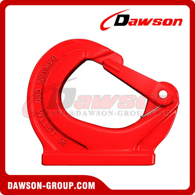 DS019 G80 Weld On Hook with Forged Latch