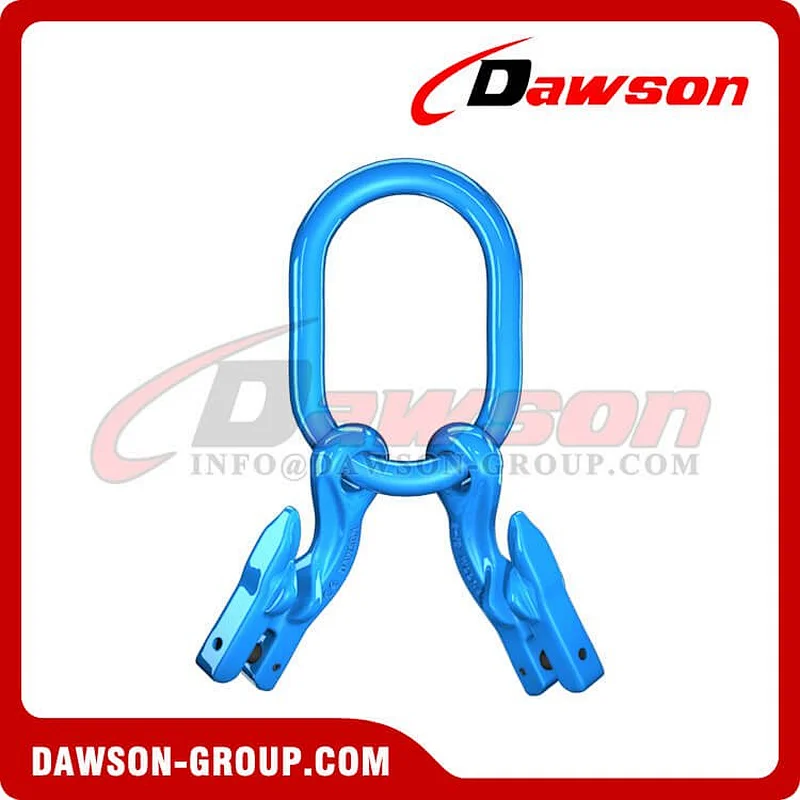 DS1067 G100 Forged Master Link + G100 Eye Grab Hook with Clevis Attachment for Adjust Chain Length × 2