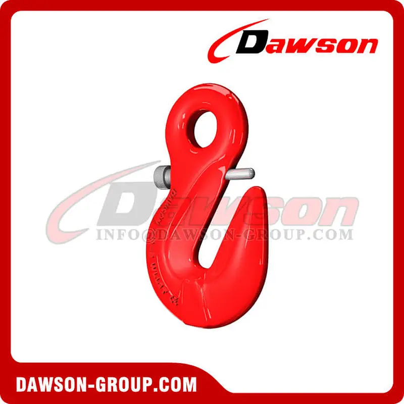DS317 G80 Eye Shortening Cradle Grab Hook with Safety Pin for Lashing Chain