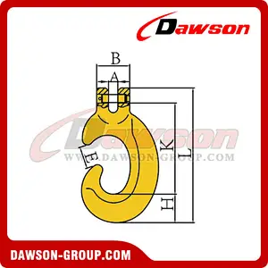 DS024 G80 Clevis C Hook for Lashing