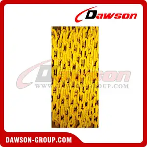 Grade 80 Fishing Long Link Chain / Painted Steel Welded G80 Fishing Chain