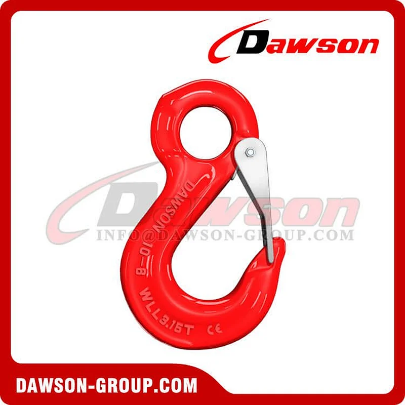 DS334 G80 Eye Sling Hook with Cast Latch