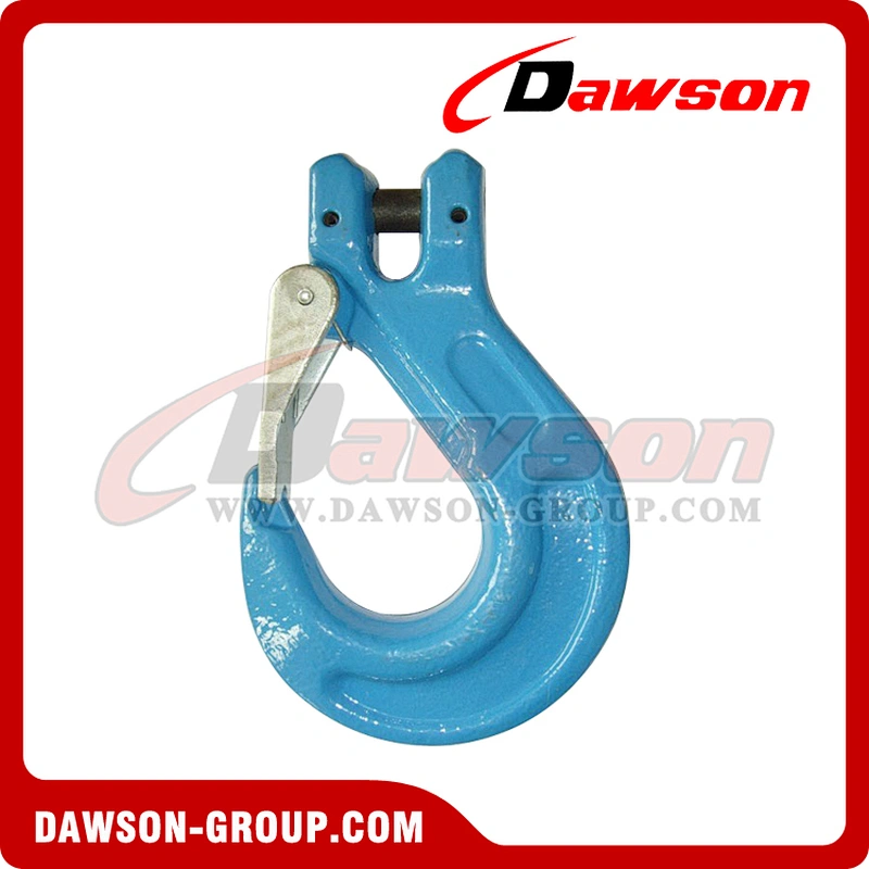 DS1004 G100 Clevis Sling Hook With Safety Latch for Chain Sling Fitting