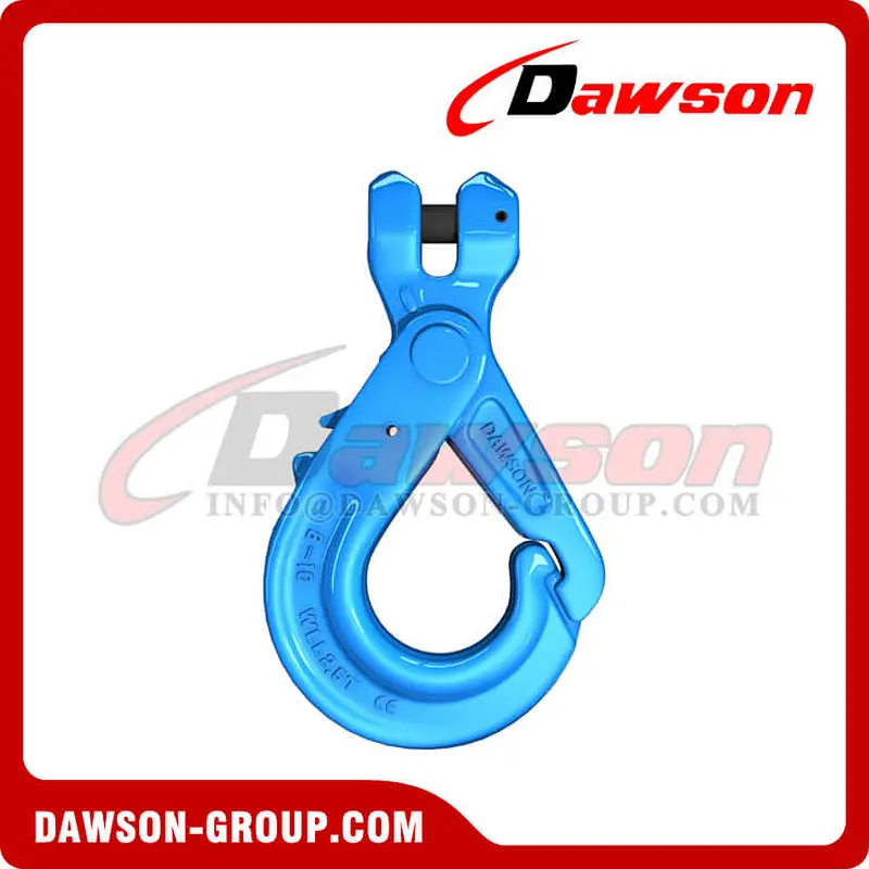 DS1017 G100 Special Clevis Self-locking Hook with Grip Latch for Chain Slings