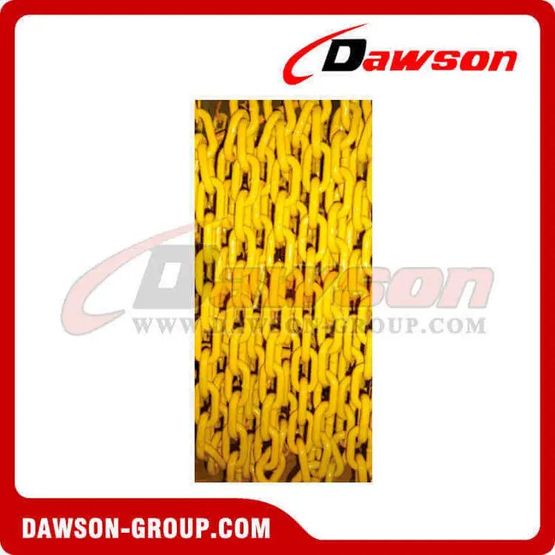 Alloy Steel Black Painted Grade 80 Short Fishing Link Chain / G80 Fishing Chain