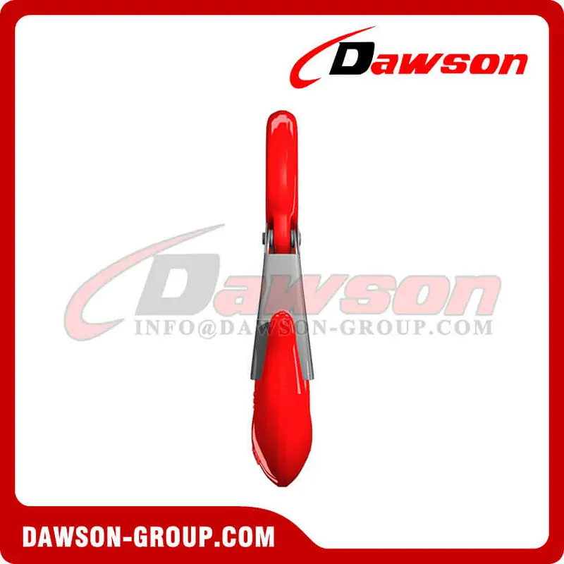 DS039 G80 Eye Sling Hook with Latch for Lifting Chain