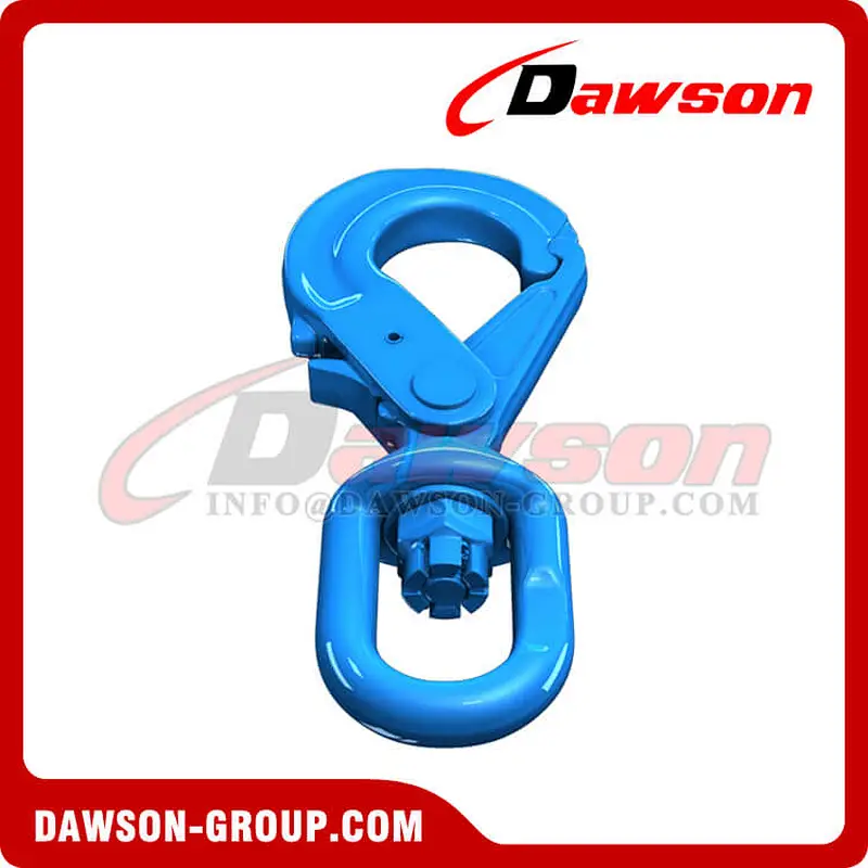 DS1018 G100 Special Swivel Self-locking Hook with Grip Latch for Chain Slings