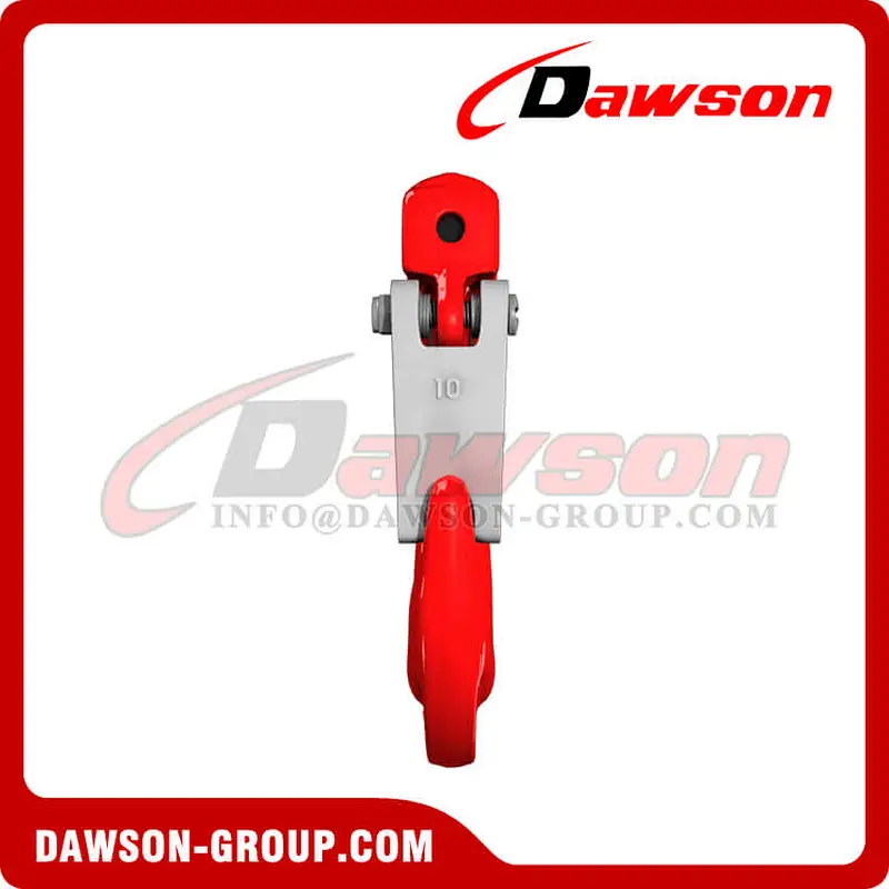 DS333 G80 Clevis Sling Hook with Cast Latch for Lifting Chain Slings