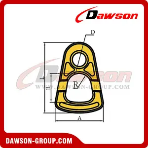 DS260 G80 Alloy Forged Evr Ring for Fishing and Overseas Rigging
